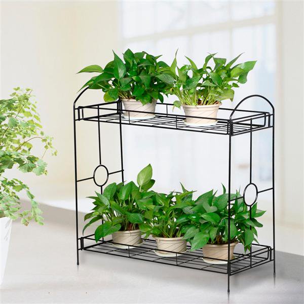 2-Tier Metal Plant Stand