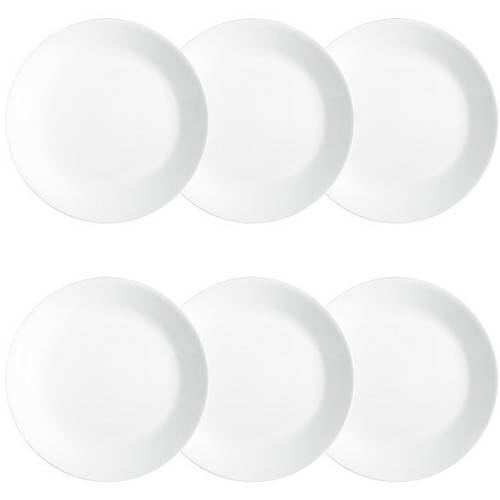 Classic Winter Frost White 8.5" Lunch Plate