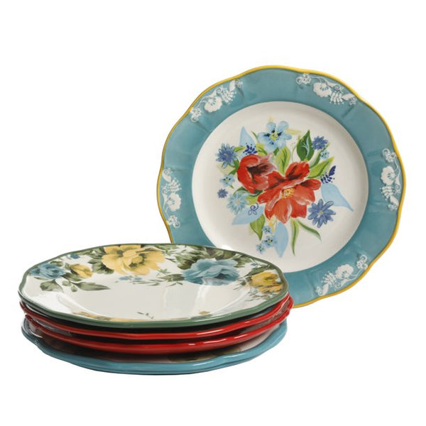 Collected 6-Piece Salad Plate Set