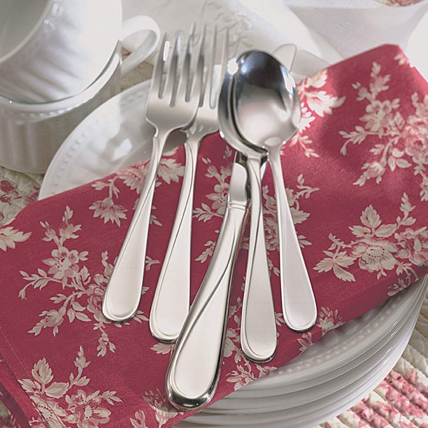 Flight 20 Piece Everyday Stainless Steel Flatware Set