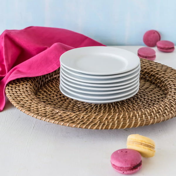 Porcelain Round Appetizer Plates