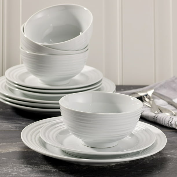 Porcelain 12 Piece Anniston Set